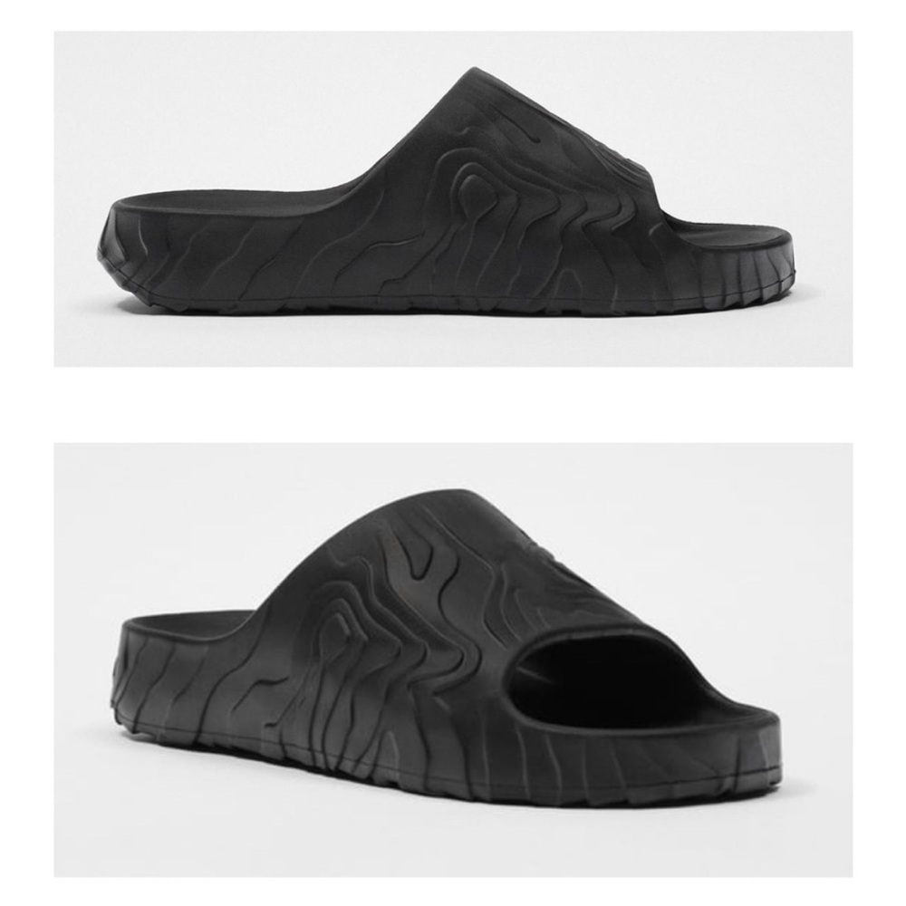 Rhuigi x Zara “Rhude” RHU Men’s Black Slides in a size 41 US size 8